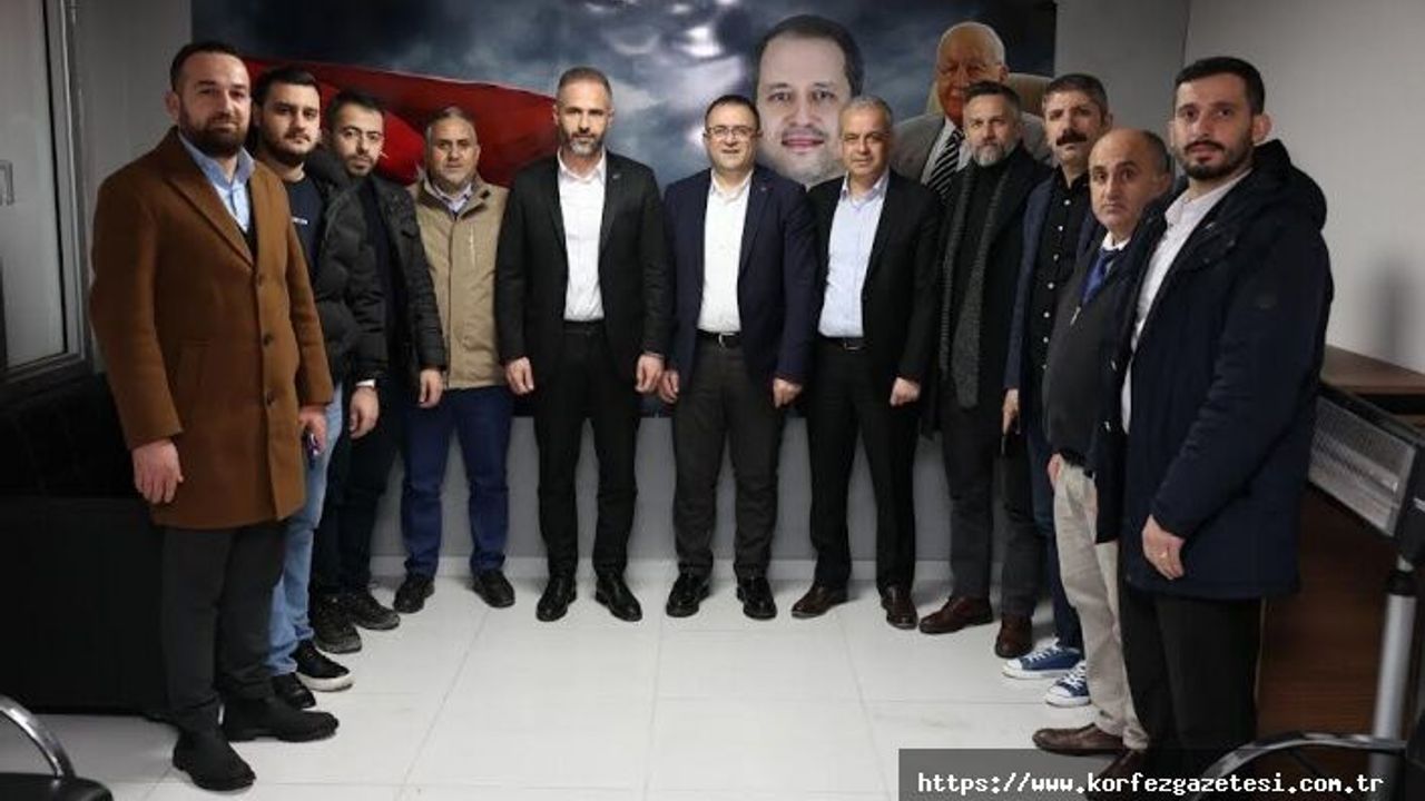 BAŞKAN GÖKÇE, MHP VE YRP İLÇE TEŞKİLATLARINA, NEZAKET ZİYARETİ GERÇEKLEŞTİRDİ