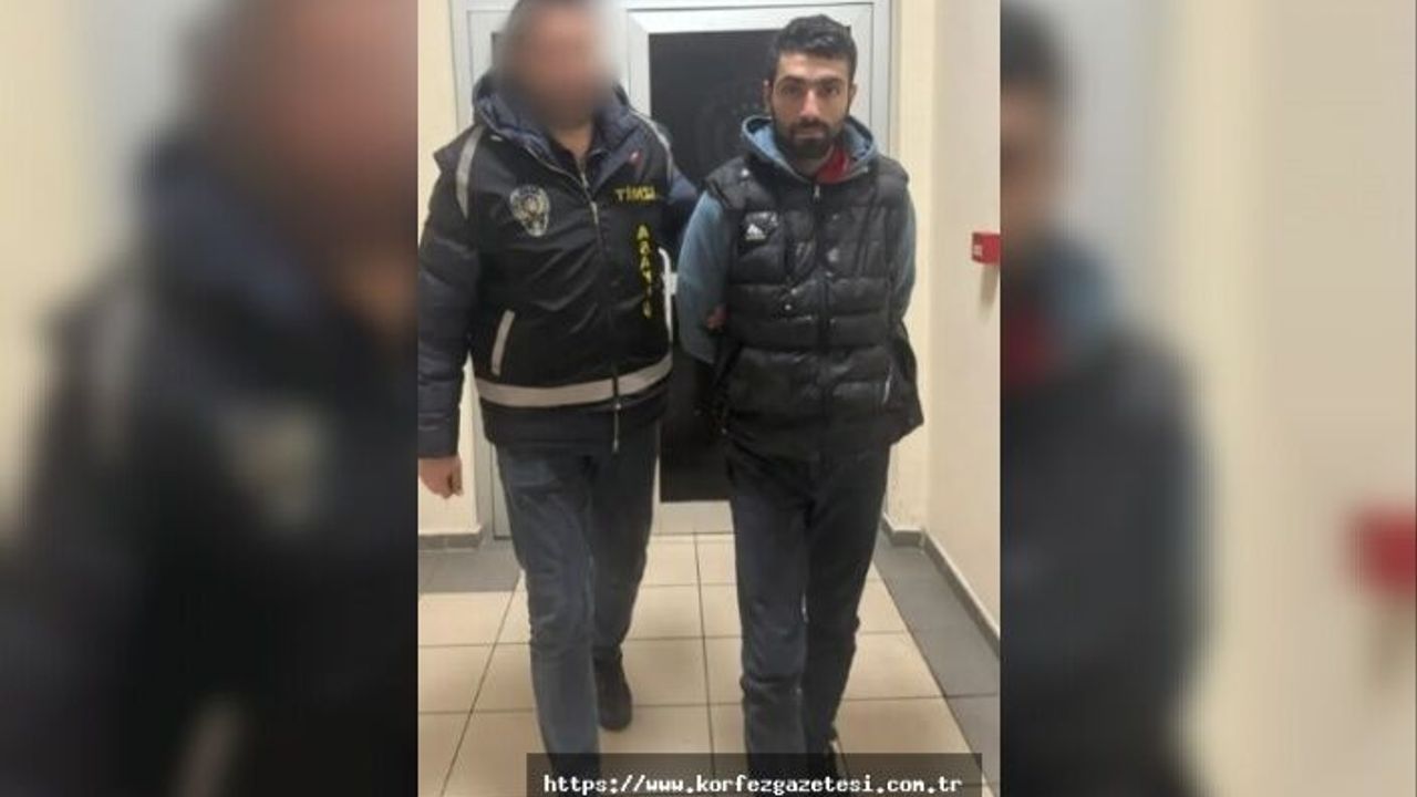 KOCAELİ EMNİYET MÜDÜRLÜĞÜ EKİPLERİ, ARANAN ŞAHSI YAKALADI