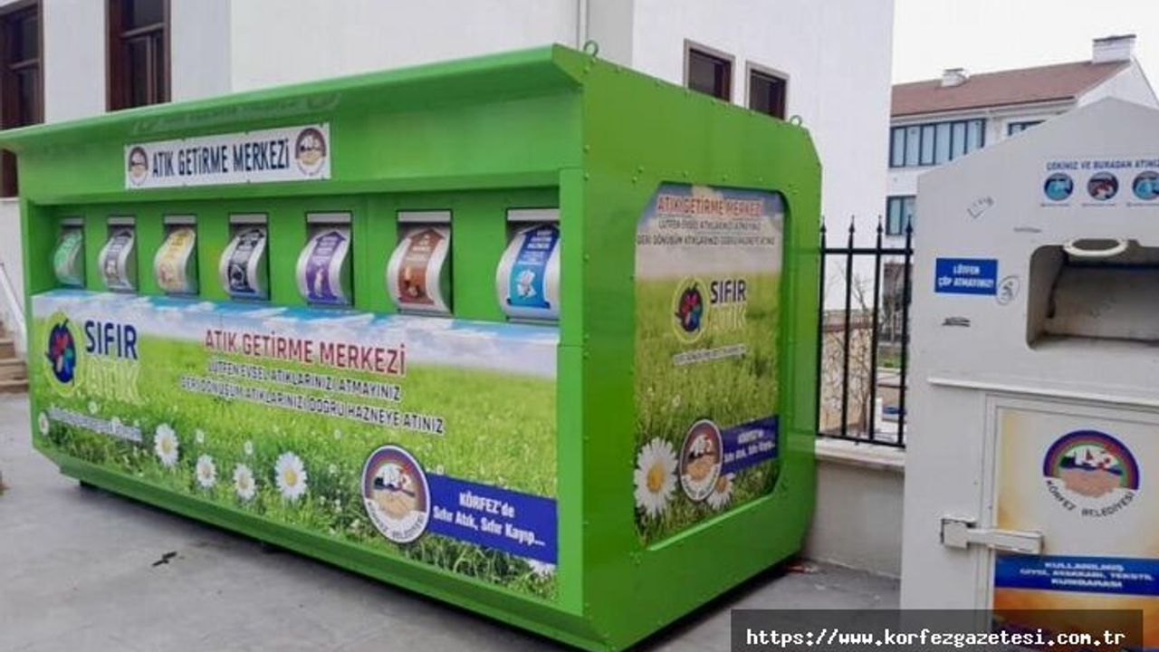 KÖRFEZ BELEDİYESİ, MOBİL ATIK GETİRME, MERKEZLERİ SAYISINI ARTTIRIYOR