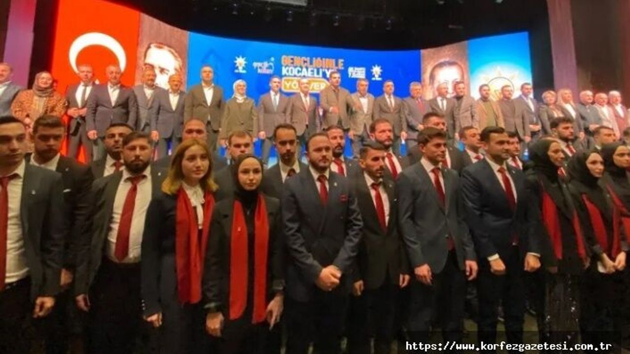 AK PARTİ KOCAELİ İL GENÇLİK KOLLARI KONGRESİNDE DOĞAN ORAK BAŞKAN SEÇİLDİ