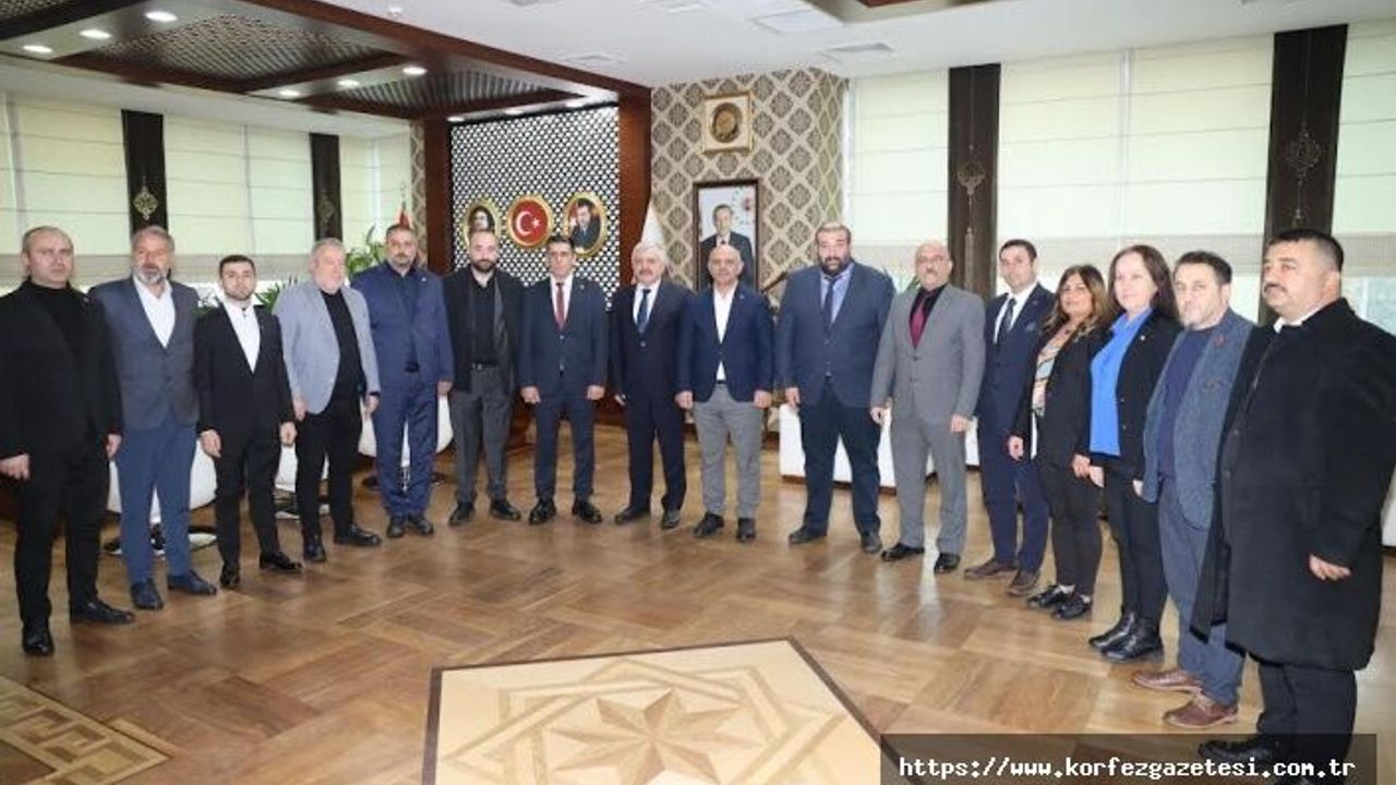 BAŞKAN ŞENER SÖĞÜT’E, MHP İL BAŞKANI BATI’DAN ZİYARET