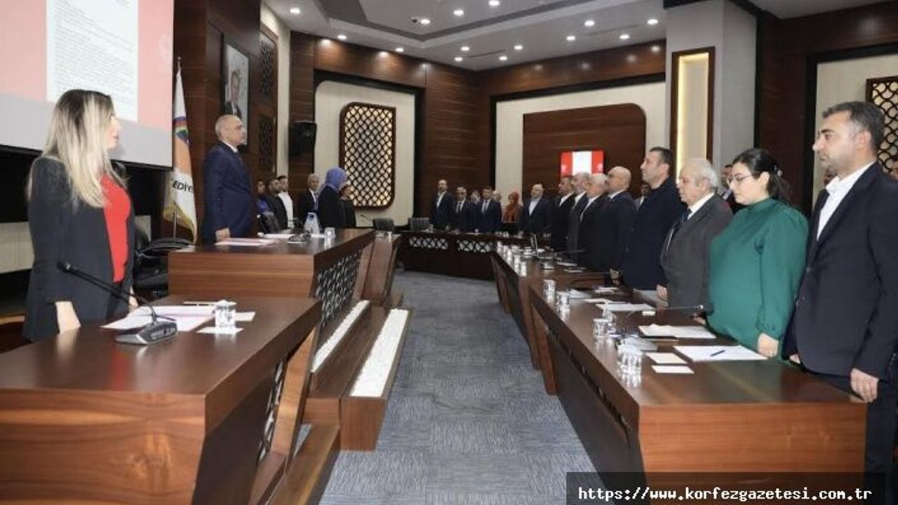 Körfez Belediyesi'nin, 2025 yılı ilk meclis toplantısı yapıldı