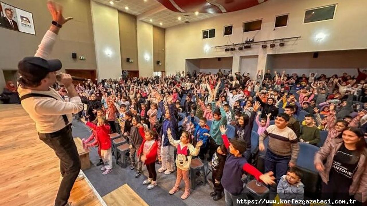 KÖRFEZ BELEDİYESİ, YARIYIL TATİL ŞENLİKLERİ ÇOCUKLARI EĞLENDİRDİ