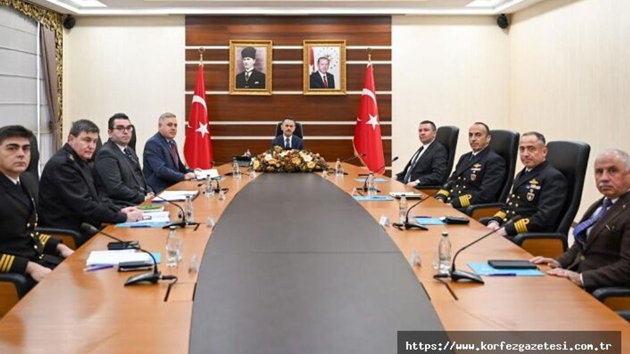 Vali İlhami Aktaş Başkanlığında İl Güvenlik Asayiş ve Koordinasyon Toplantısı,