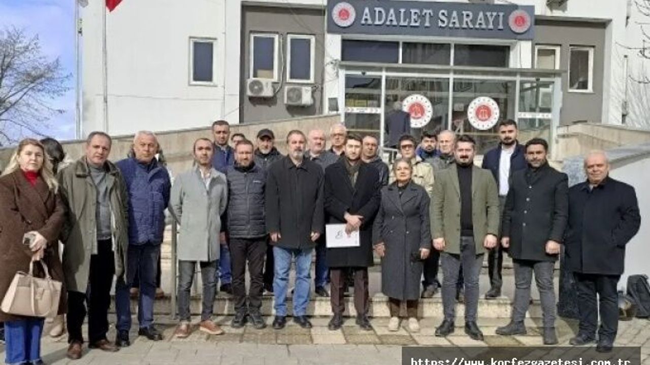 CHP KÖRFEZ, SENCER DERE HAKKINDA SUÇ DUYURUSUNDA BULUNDU