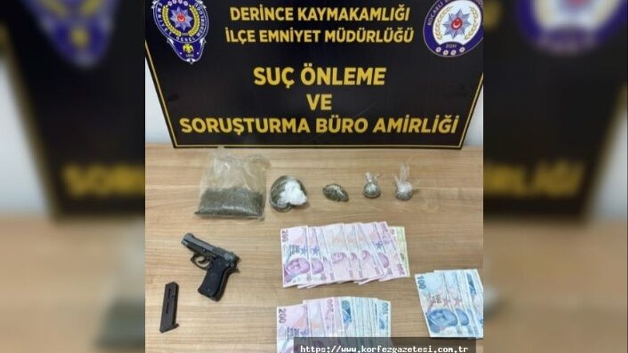 KOCAELİ EMNİYET MÜDÜRLÜĞÜ OPERASYONDA ŞÜPHELİ 5 KİŞİYİ TUTUKLADI