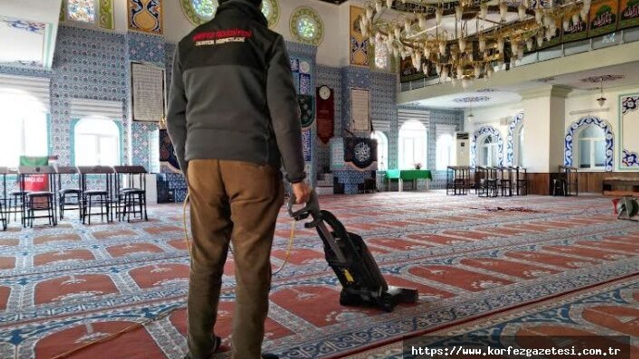 KÖRFEZ’DE 93 CAMİDE  RAMAZAN TEMİZLİĞİ