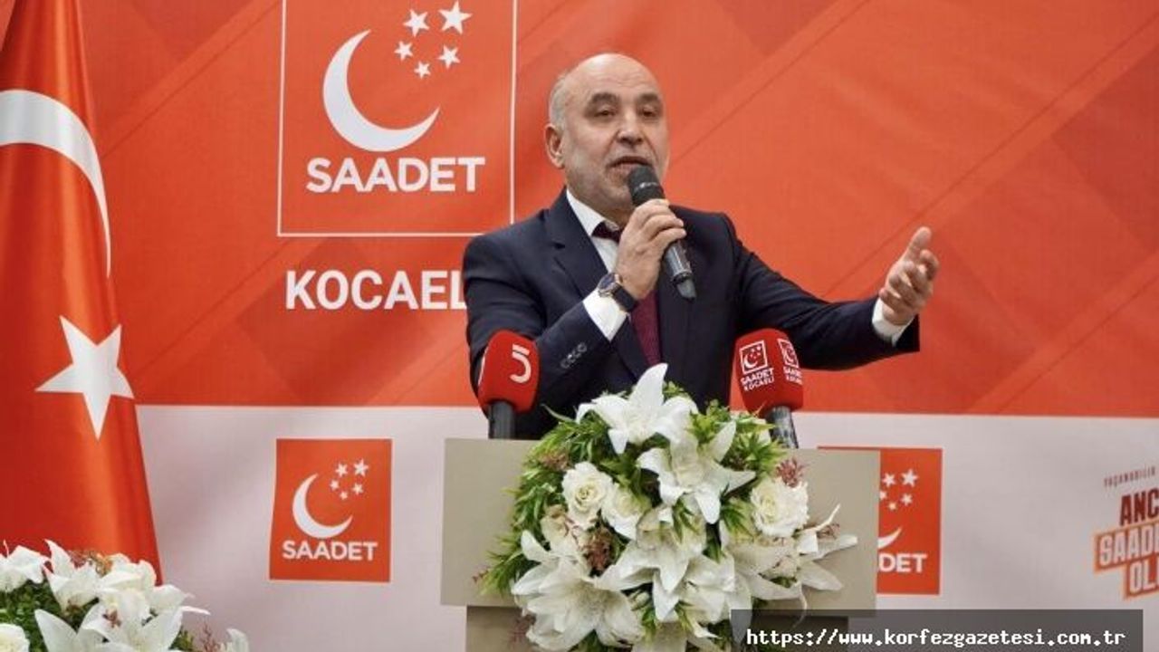 Saadet Partisi Kocaeli İl Başkanlığına Recep Sarıdoğan Atandı