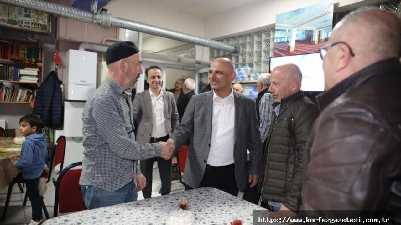 BAŞKAN SÖĞÜT, RAMAZAN AYINDA VATANDAŞLARLA BULUŞUYOR