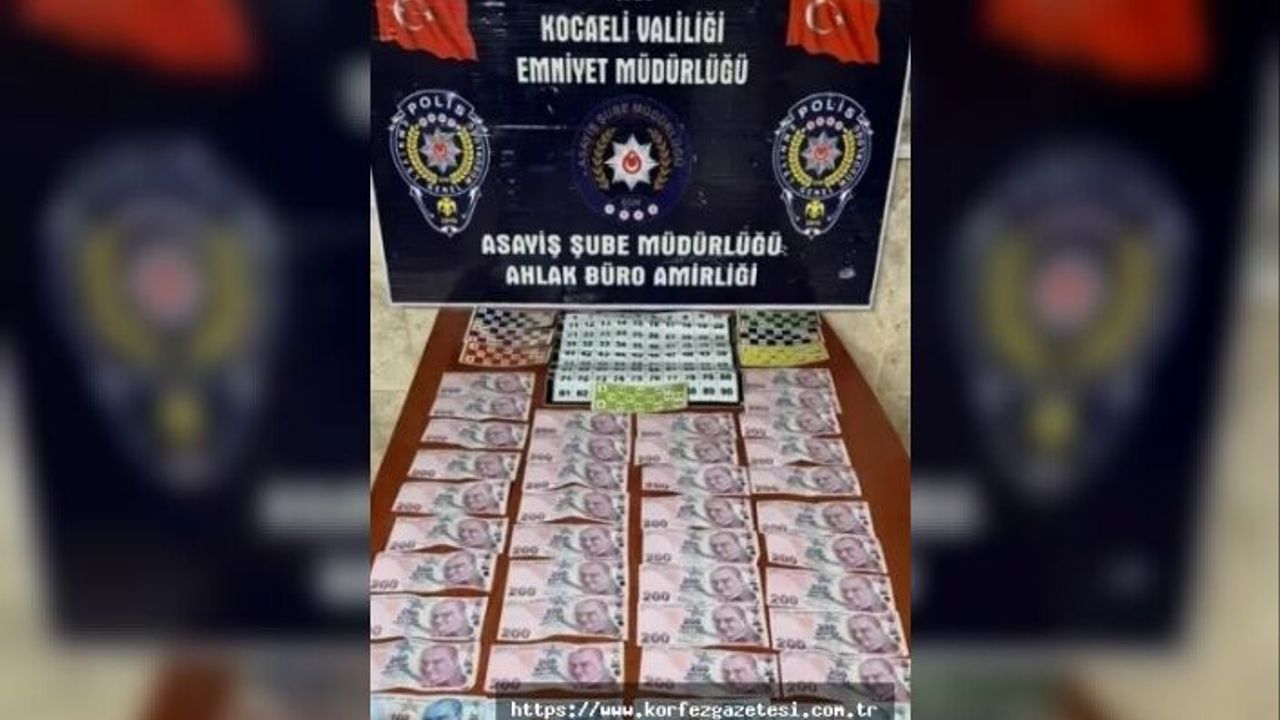 KARTEPE'DE KUMAR OYNAYAN 7 KİŞİYE CİDDİ CEZALAR!