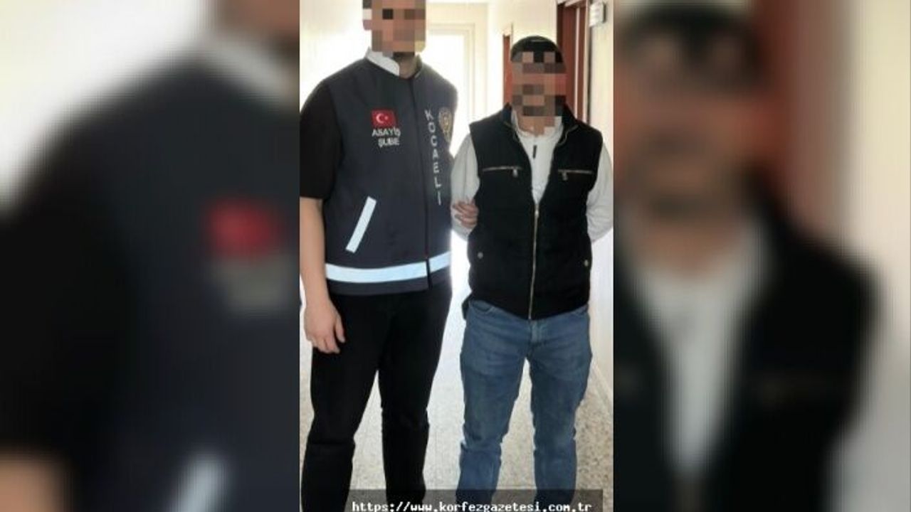 KOCAELİ'NDE DOLANDIRICILIK SUÇUNDAN ARANAN ŞAHIS YAKALANDI