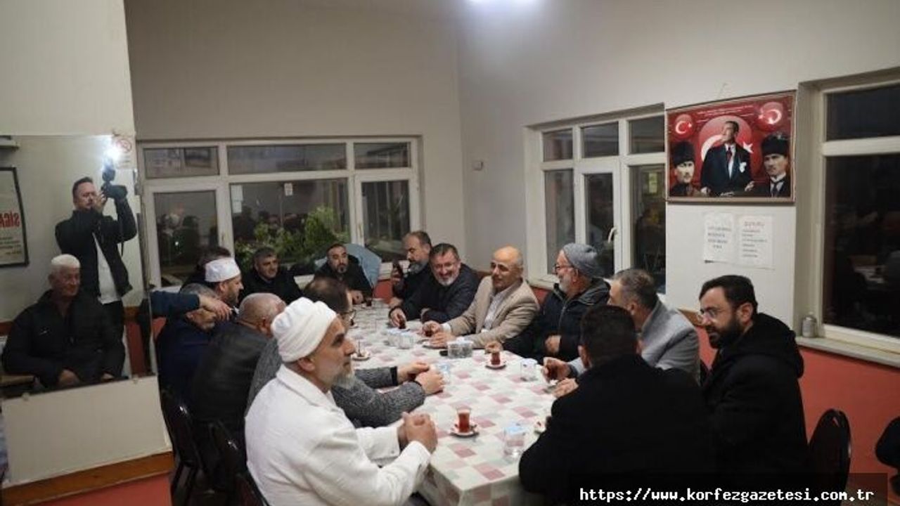 KÖRFEZ BELEDİYE BAŞKANI SÖĞÜT, RAMAZAN'DA MAHALLE MAHALLE GEZİYOR