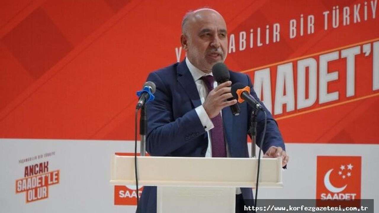 SARIDOĞAN, GEÇMİŞTE YAŞANAN YOLSUZLUK İDDİALARININ AYDINLATILMASI GEREKİR