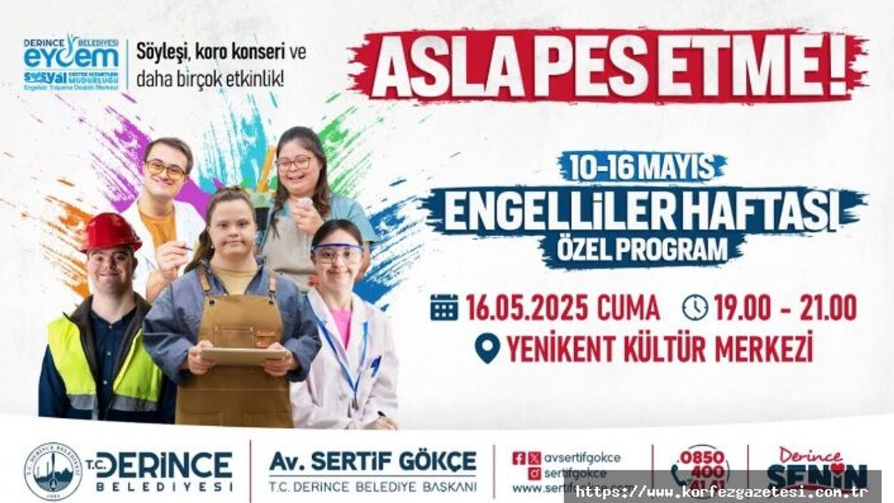 Engelliler Haftası Kapsamında Derince'de Unutulmaz Bir Gece