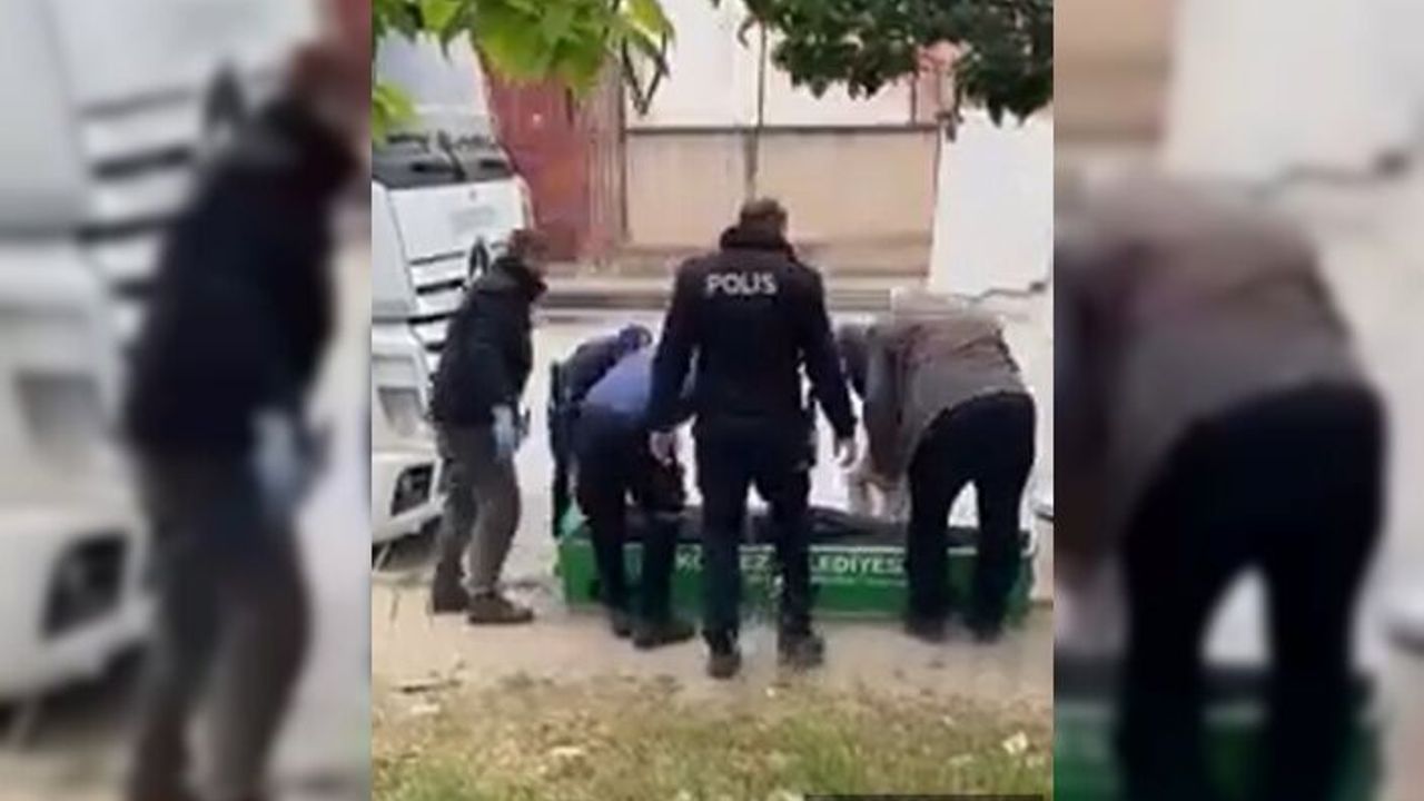 Körfez'de Tır Şoförü İple Asılı Halde Ölü Bulundu