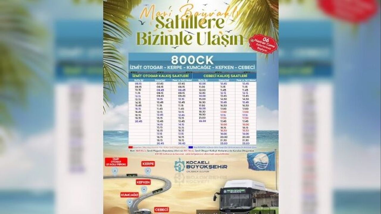 800CK HATTI, SAYESİNDE GÜVENLİ ULAŞIM