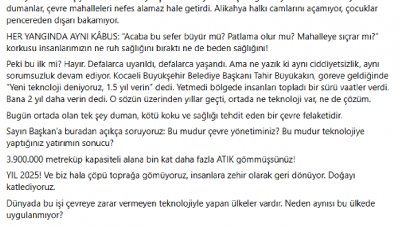 CHP'Lİ CELAL HÜLÜR, İZAYDAŞ KRİZİNDE TAHİR BÜYÜKAKIN'I SORUMLU TUTUYOR