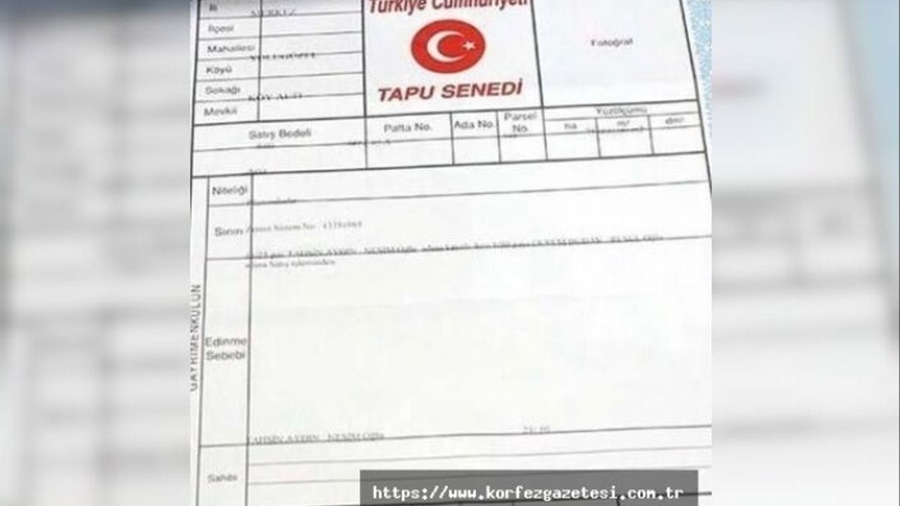 GİB Tapu Devir İşlemlerini Sıkı Takibe Aldı
