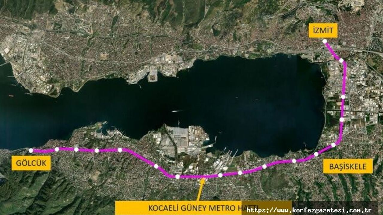 Güney Metro Hattı’nın, proje ihalesine 3 teklif