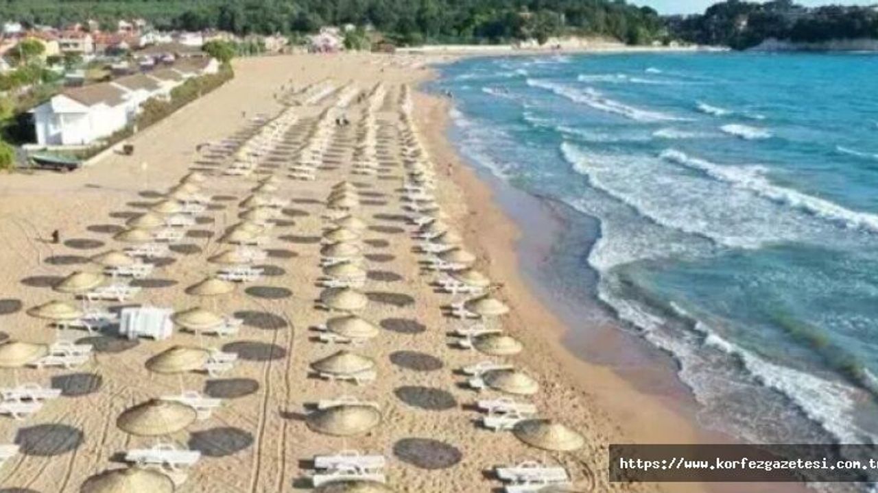 Kandıra’da Tehlikeli Deniz Şartları Nedeniyle Plaj Yasağı