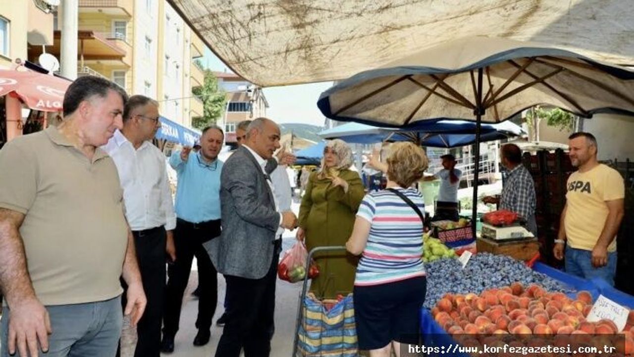 Başkan Söğüt, Mimar Sinan Mahallesi’nde 
