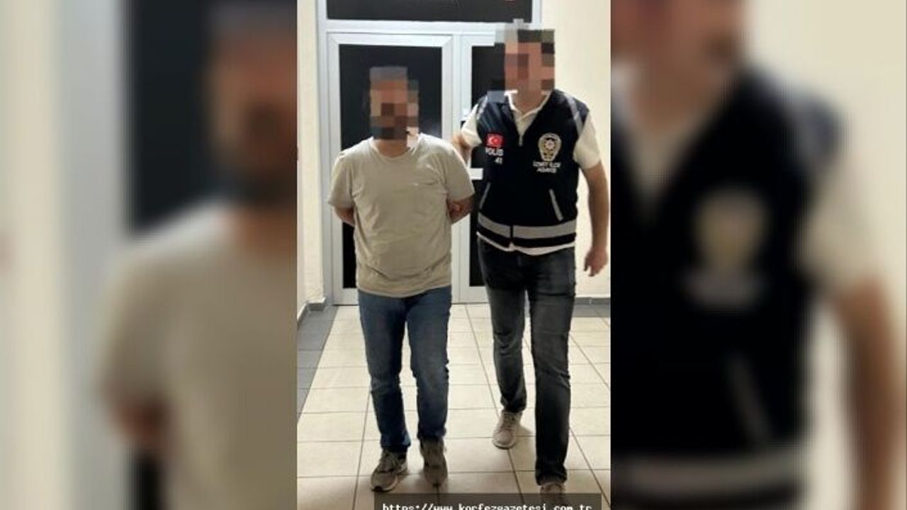 Bilişim Dolandırıcılığı Hükümlüsü İzmit’te Yakalandı