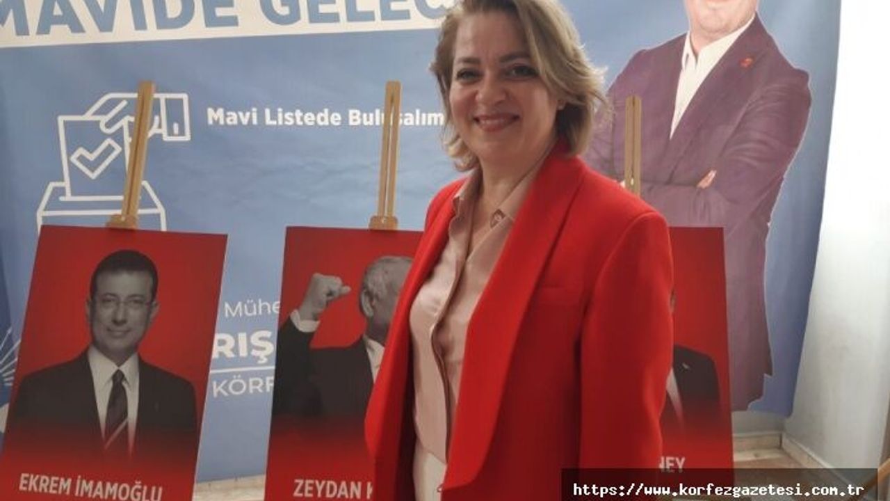 CHP Körfez’de Yeni Dönem: Yaprak Fidancı İlçe Başkanı Seçildi