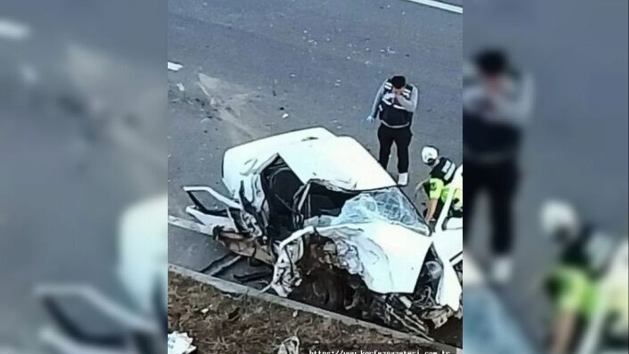 Feci Kaza: Genç Sürücü Hayatını Kaybetti