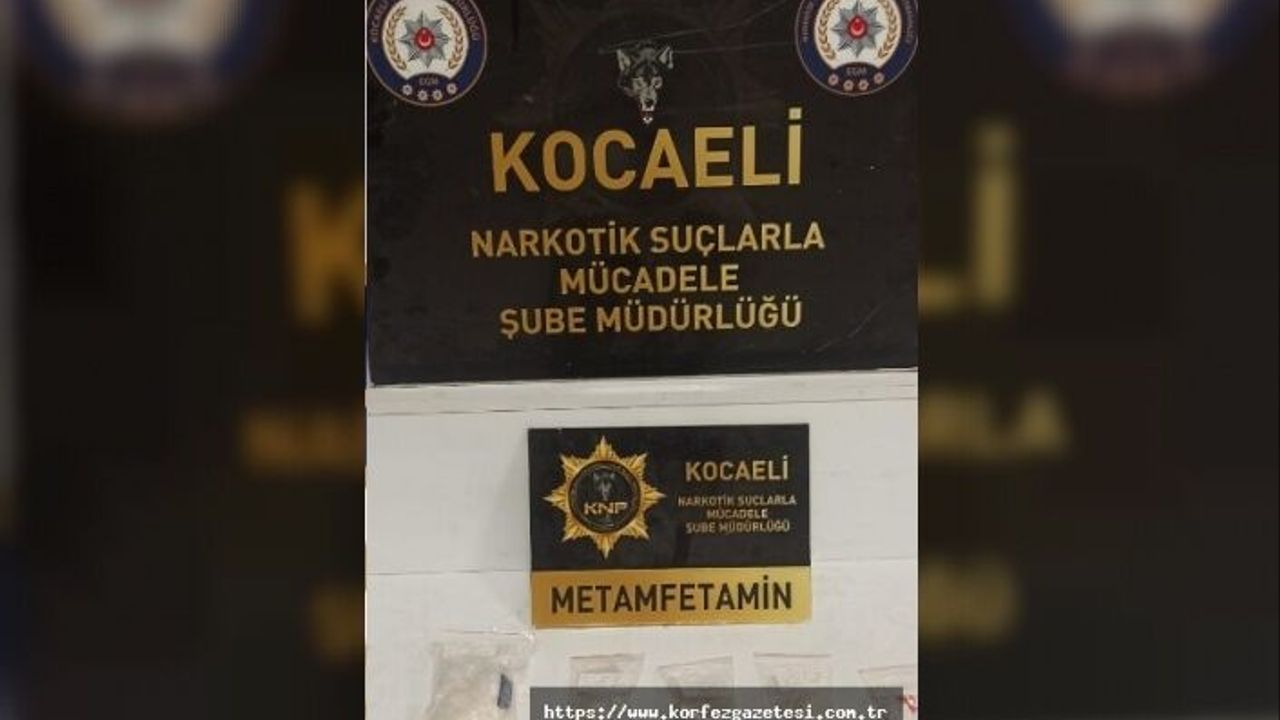 İzmit’te Uyuşturucu Operasyonu: 146 Gram Metamfetamin Ele Geçirildi