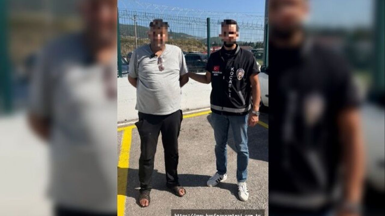Kocaeli’de Aranan Hükümlü Operasyonla Yakalandı