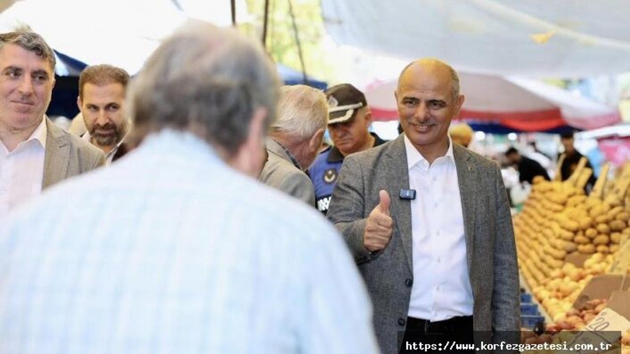 Başkan Söğüt Perşembe Pazarı’nda Esnafla Buluştu