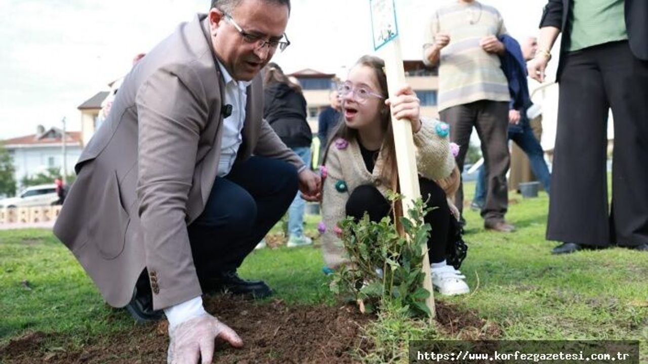 Derince’de Fidanlar Umutla Toprakla Buluştu