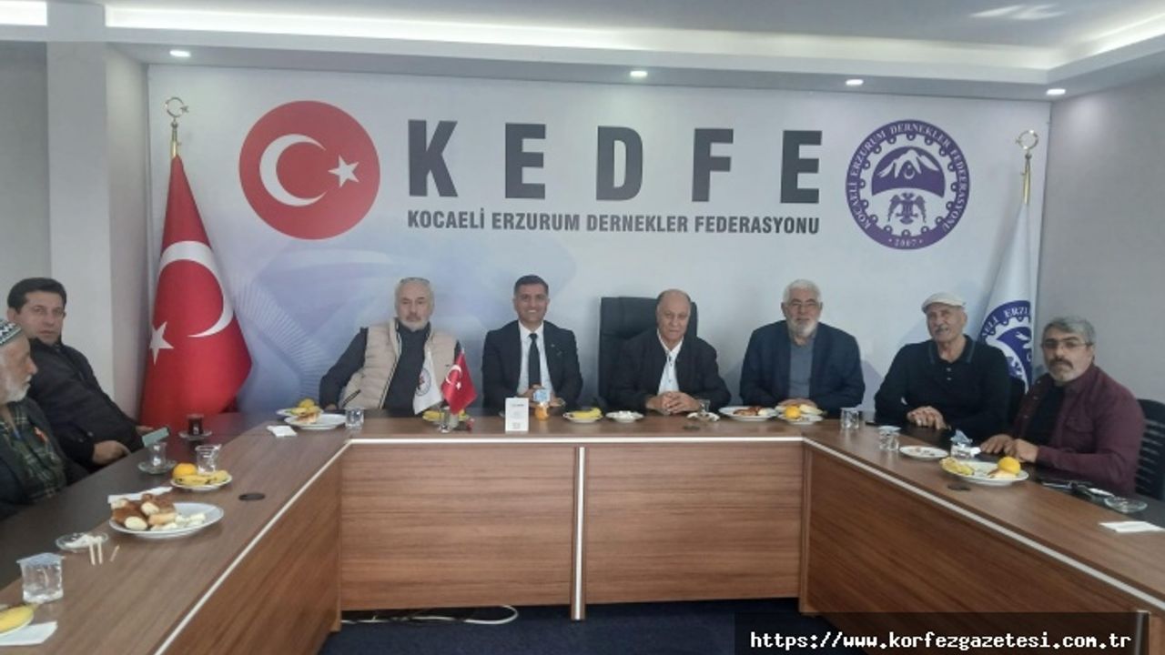 KEDFE’de Dayanışma Nöbeti: Alican Kazgan, federasyon binasını ziyaret etti