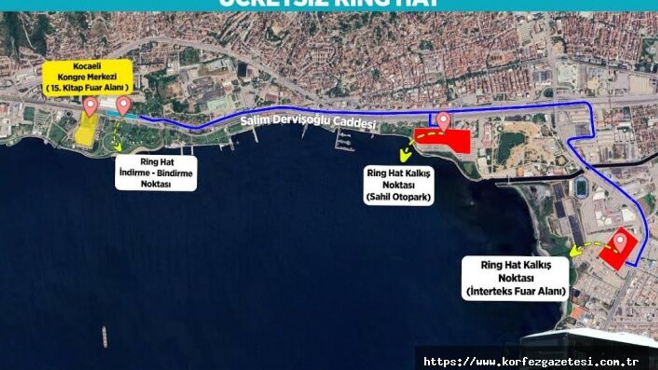 Kocaeli Kitap Fuarı’na Ulaşımda Konforlu Dönem Başlıyor