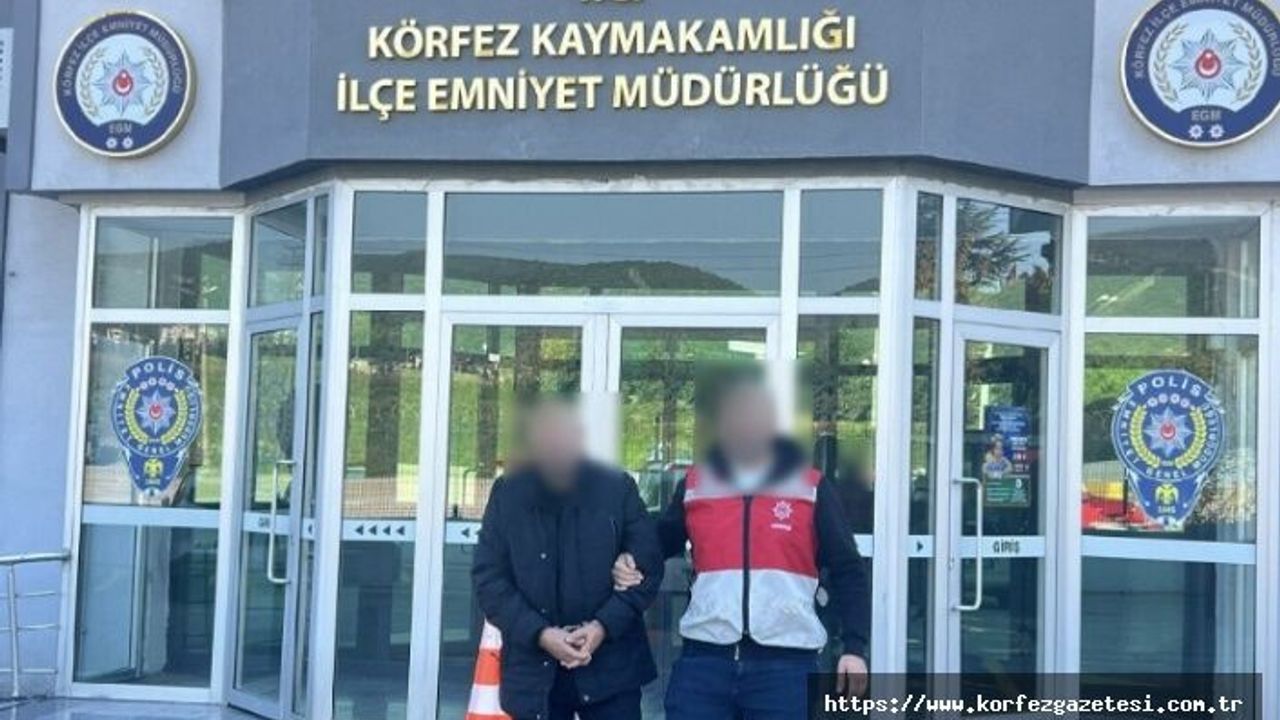 6 Yıl 3 Ay Hapis Cezasıyla Aranan Şahıs Körfez’de Yakalandı