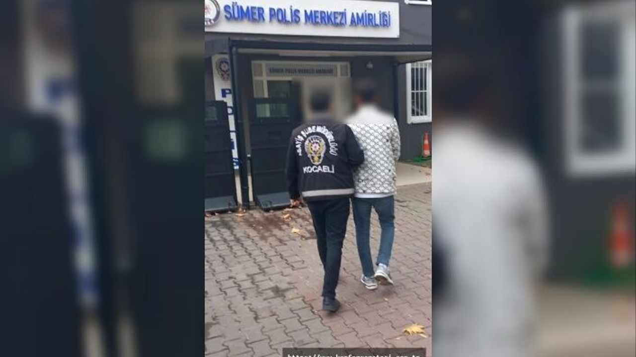 9 Yıl Hapis Cezası Bulunan Şahıs İzmit’te Yakalandı