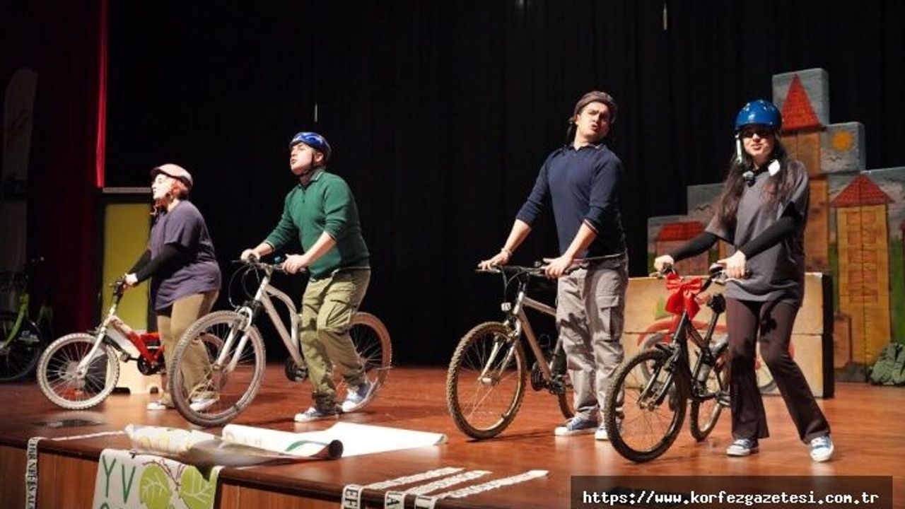 İki Teker Bir Rüya” Sahneye Çıktı