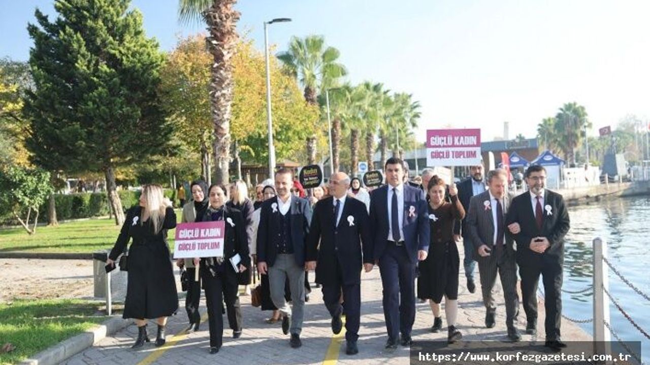 Körfez’de “Kadına Şiddete Hayır” Mesajı