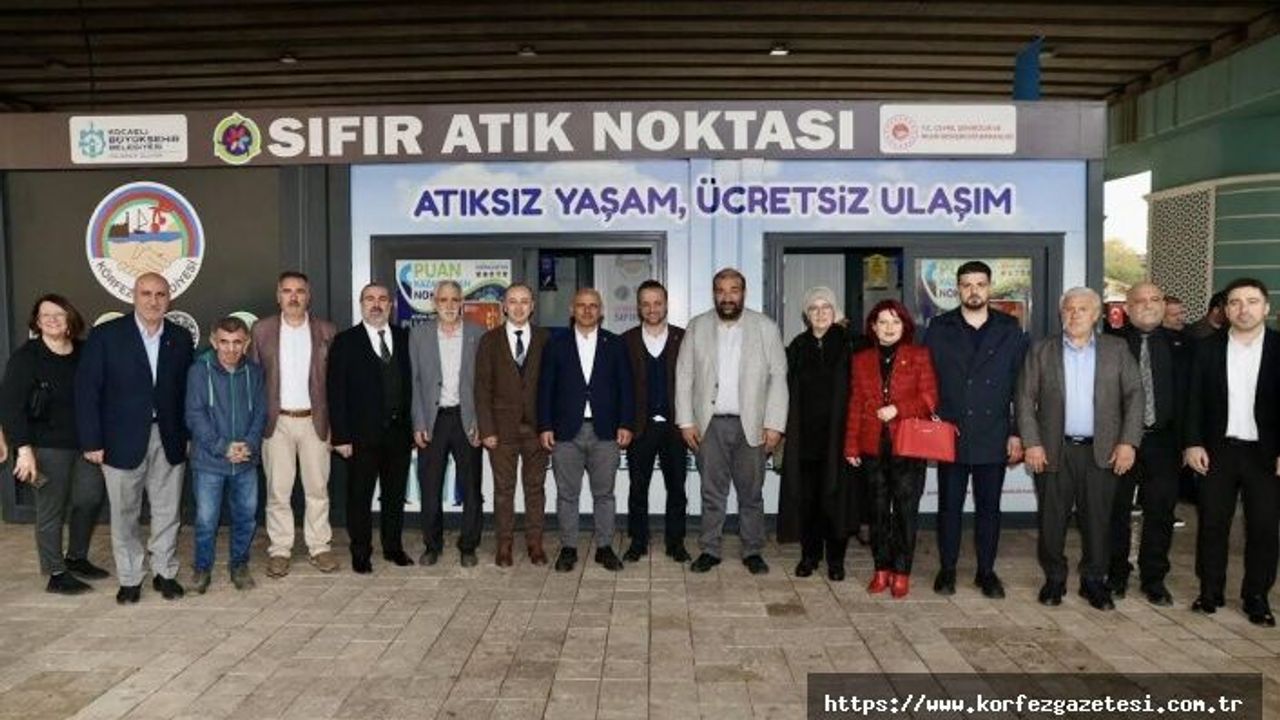 Körfez’de Sıfır Atık Noktaları Hizmete Açıldı