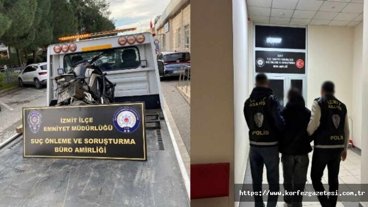 İzmit’te “Tek Teker Tehlike” Sürücüsü Yakalandı