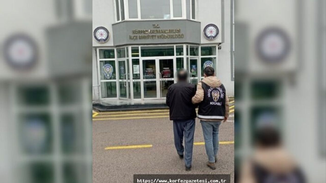 Kocaeli’de Kesinleşmiş Hapis Cezası Bulunan Şahıs Yakalandı
