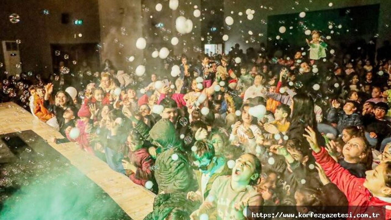 Körfez Belediyesi’nden, Çocuklara Eğlenceli Gösteri