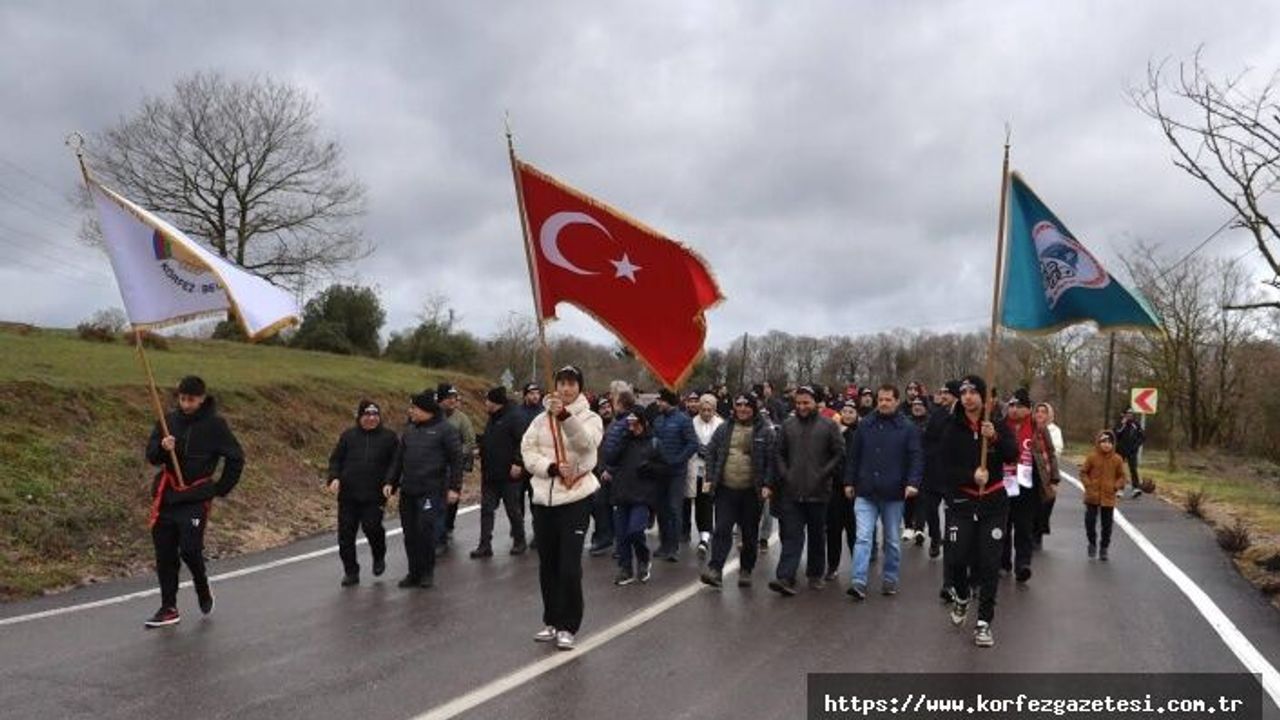 Körfez’de Sarıkamış Şehitleri İçin Anma Yürüyüşü