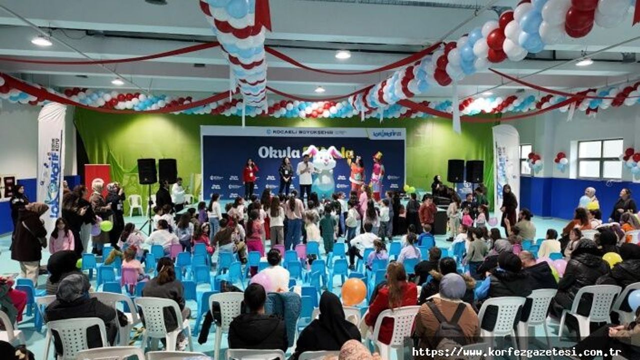 “Okula Bi’ Mola” Etkinlikleri Çocuklarla Buluştu