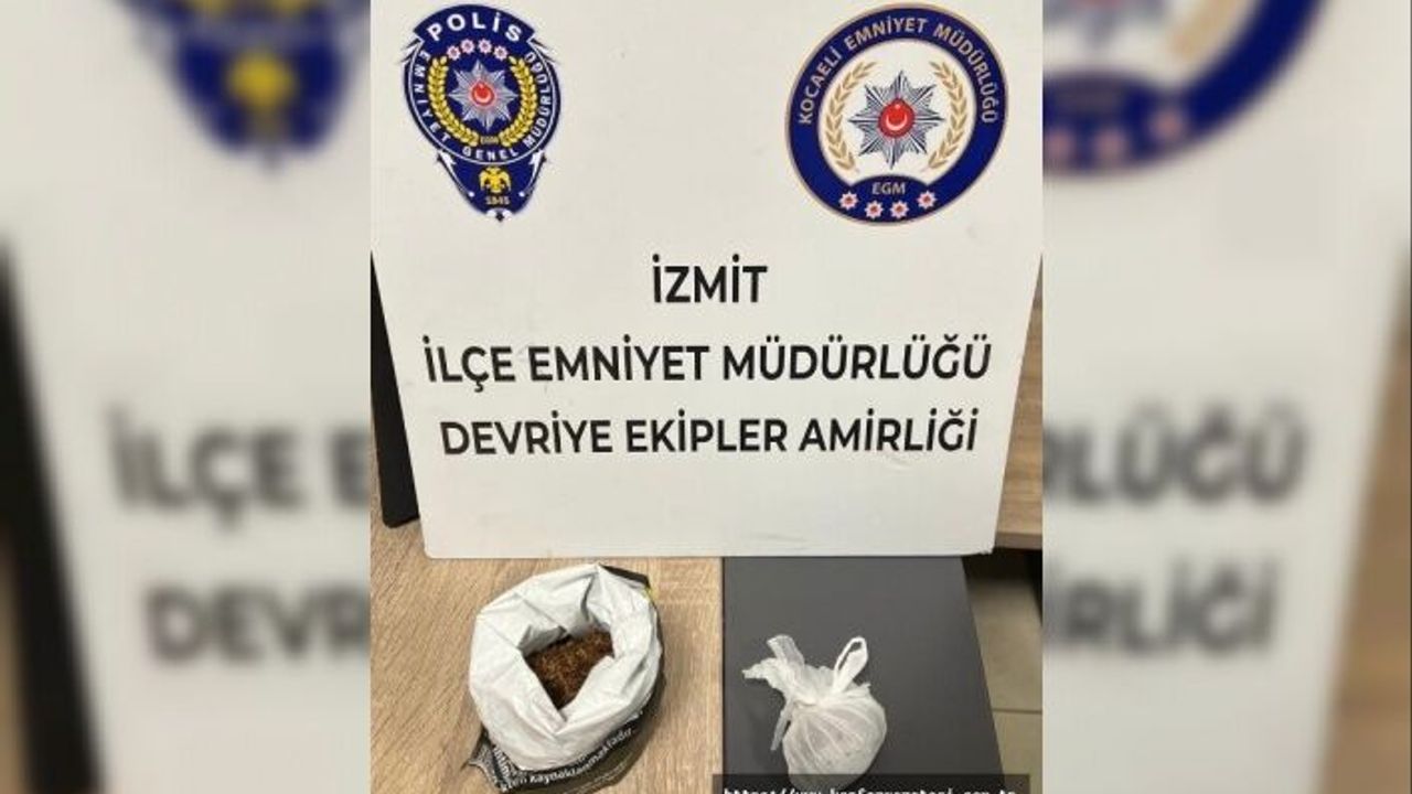  İzmit’te Narkotik Operasyonu: 56 Gram Madde Ele Geçirildi