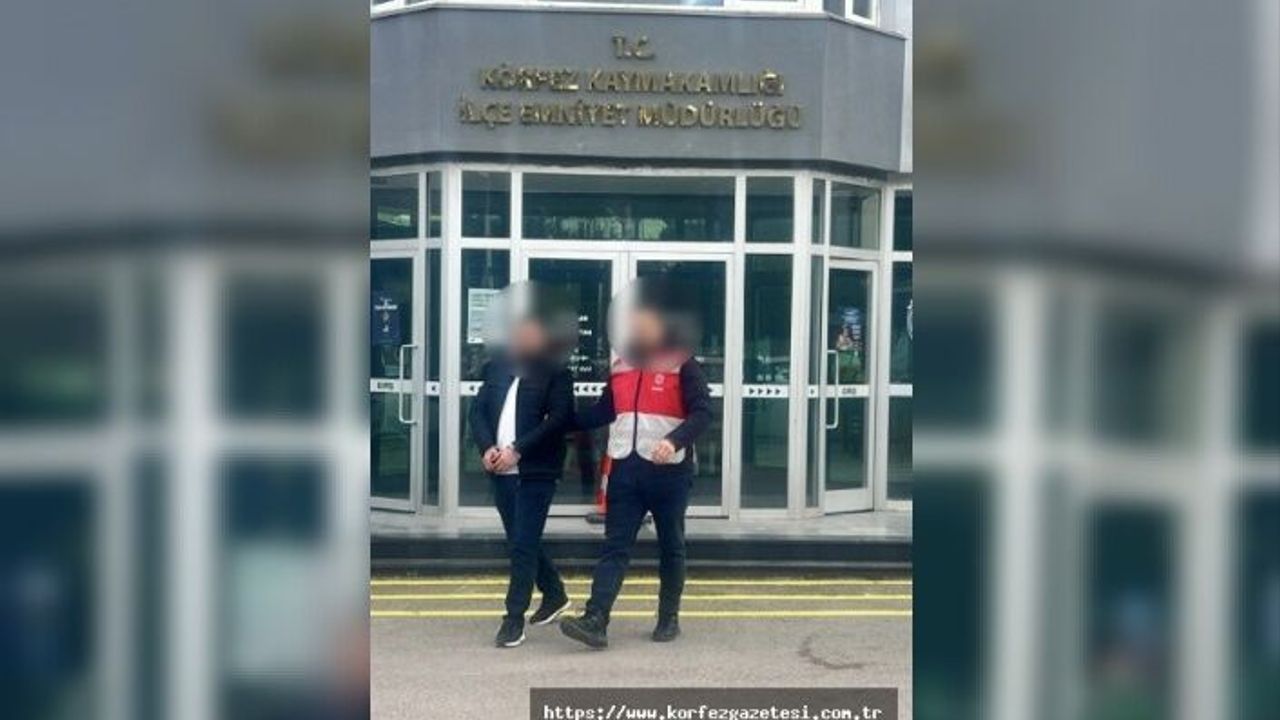 Kocaeli’de Mala Zarar Verme Suçundan Aranan Şahıs Tutuklandı