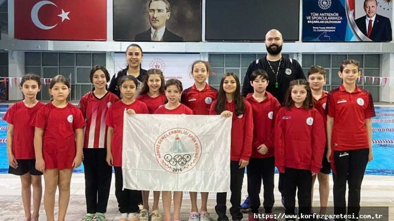 Körfez Gençlerbirliği Sporcularından Yüzmede Büyük Başarı