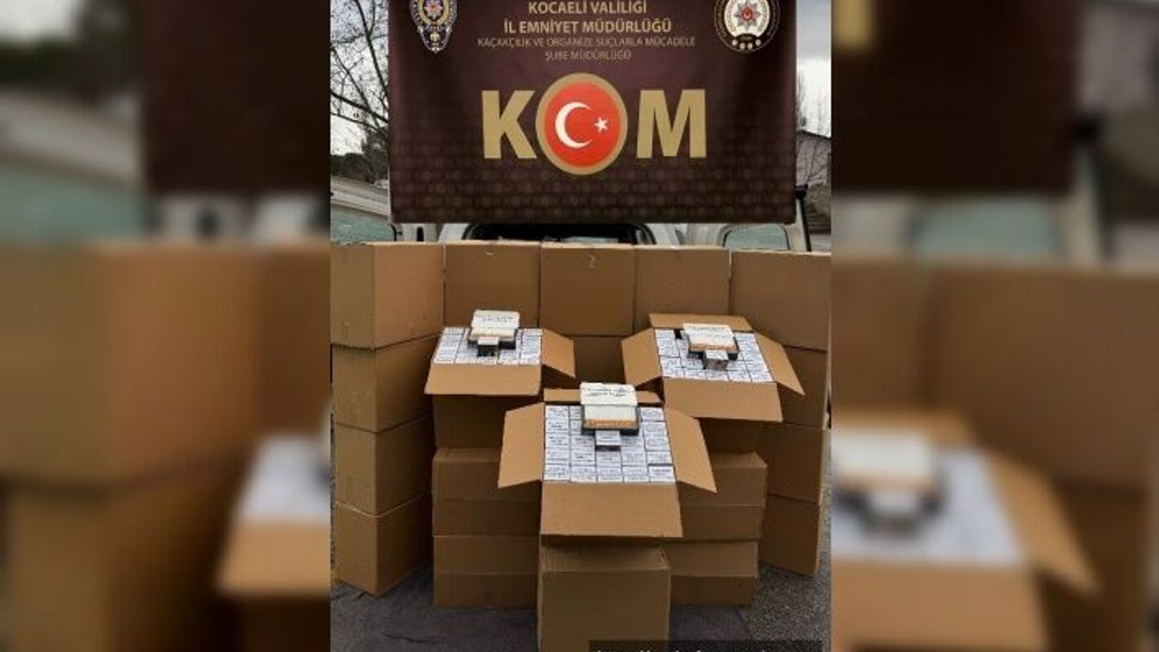 Körfez’de Kaçak Makaron Operasyonunda 1 Kişi Gözaltında