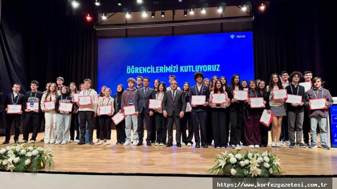 TÜBİTAK Lise Araştırma Projeleri Yarışması Kapanış Programı Yapıldı