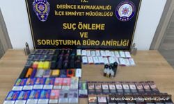 73 ADET, ELEKTRONİK SİGARA ELE GEÇİRİLDİ